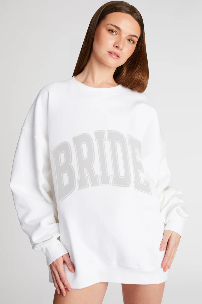 BRIDE SWEATSHIRT WHITE | The Bar