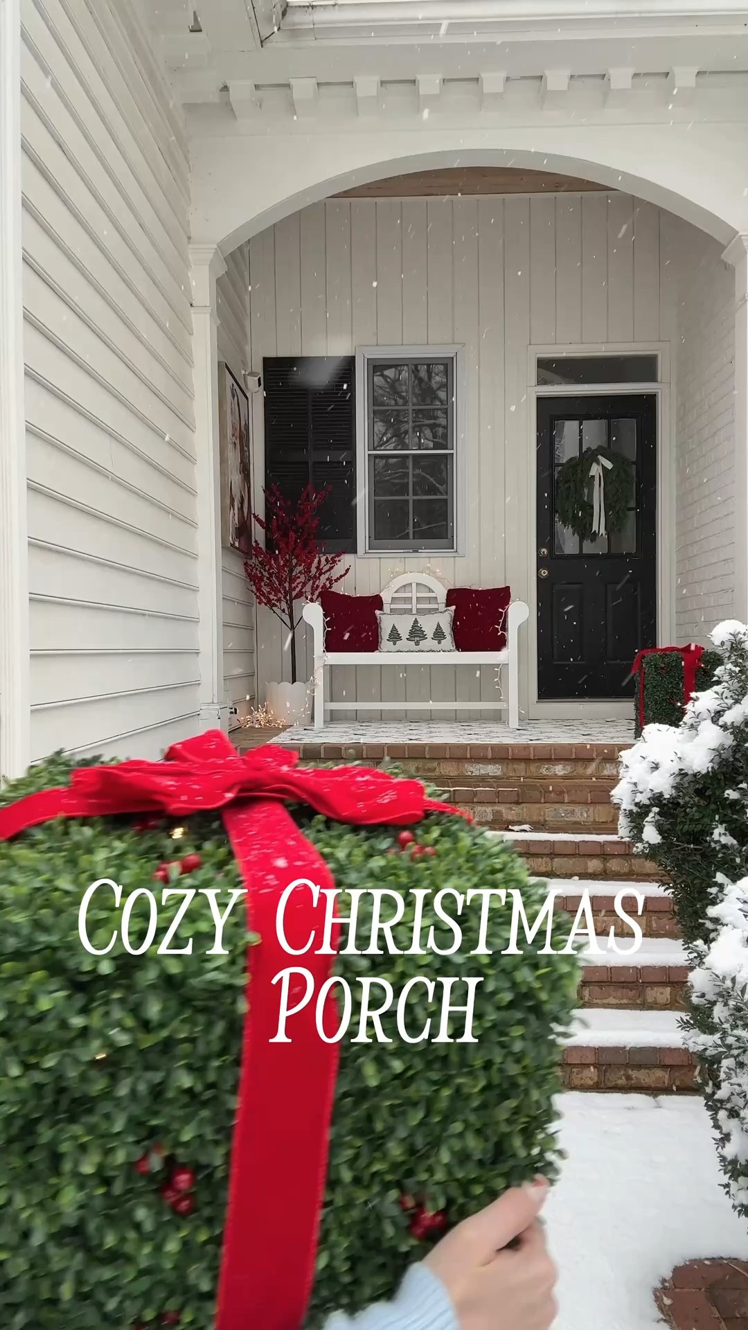 Christmas porch Walmart and Kirklands

#LTKHoliday #LTKHome #LTKSeasonal