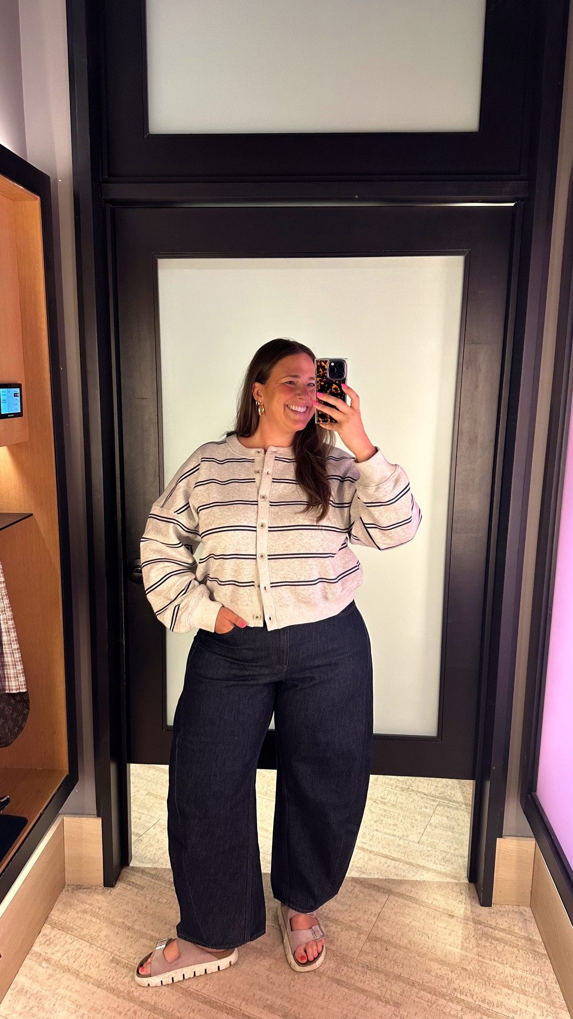 Sweater: Size XL 
Jeans: size 33 curve love

#LTKootd #LTKMidsize #LTKSaleAlert