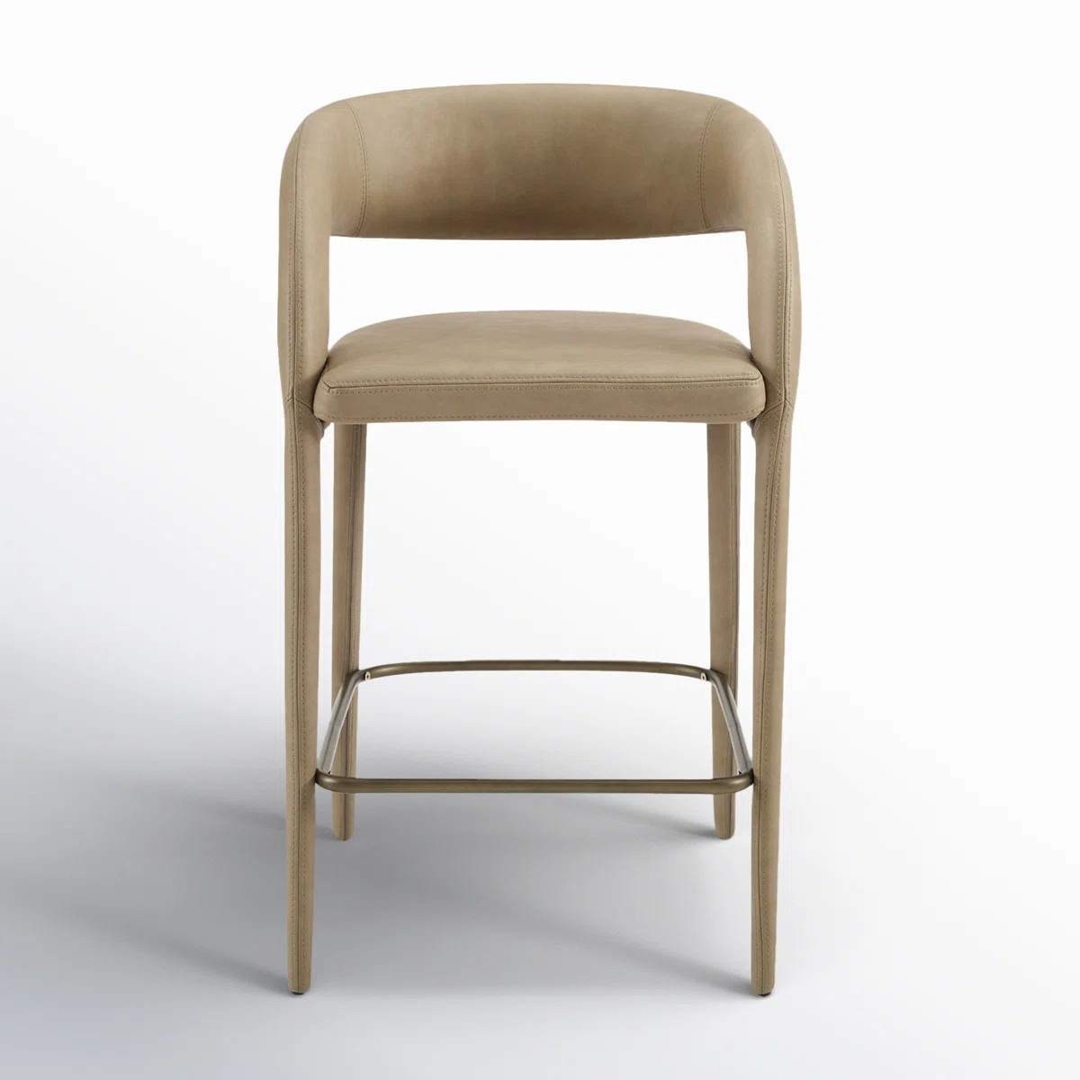 Freestyle 25.6'' Vegan Leather Counter Stool | Wayfair North America