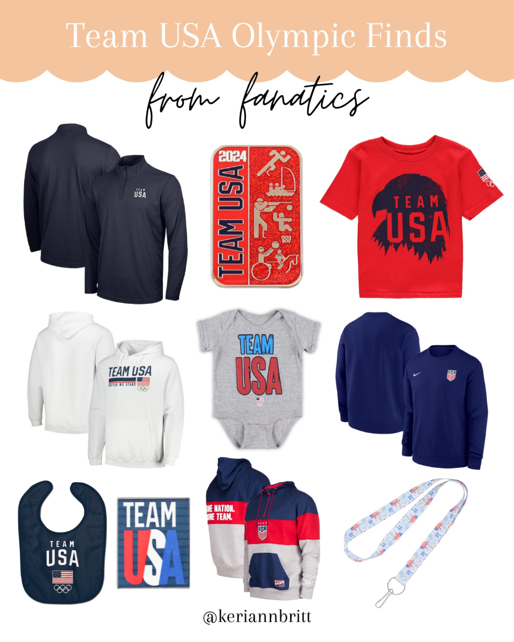 Team USA Olympic Games Apparel & Accessories for Baby, Toddler, Kids, Men, Women and Home

Olympics / team USA / Olympics party / team USA gear / team USA apparel / Paris Olympics / 2024 summer Olympics / Paralympics / Paralympic team USA /Olympic team / fanatics / America / USA soccer  / USA athletics / athletes / sports / activewear / Olympic rings / go for gold / trading pins / USA tee / USA hat / fan gear / sports fan / gifts for sports fans

#LTKBaby #LTKActive #LTKSeasonal