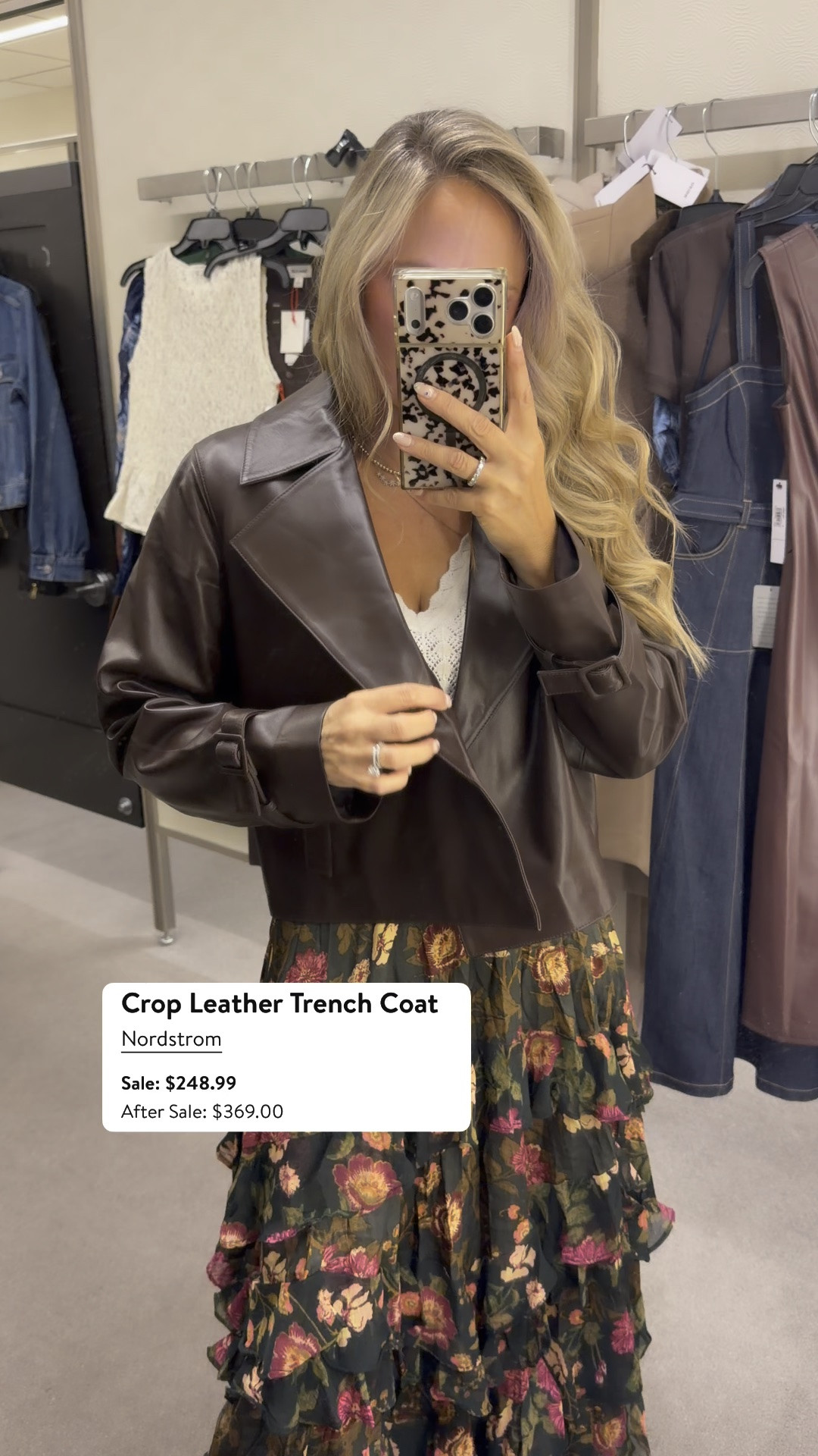 Cropped trench coat from Nsale

#LTKootd #LTKOver40 #LTKSaleAlert
