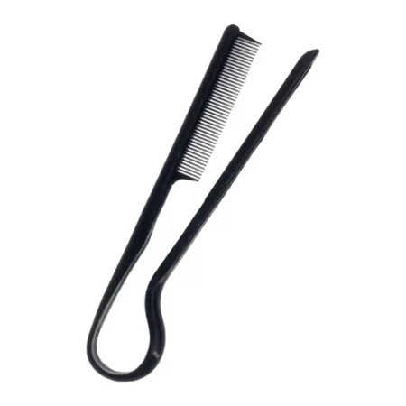 Hair Straightening Comb Flat Iron Comb Heat Resistant Professional Lightweight Hair Brush Comb Hair Straightener for Barber Shop Hairdresser | Walmart (US)