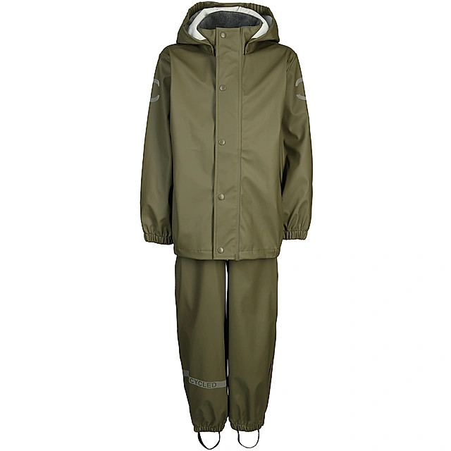 Regen-Set ESSENTIAL 2-teilig in dusty olive | tausendkind DE