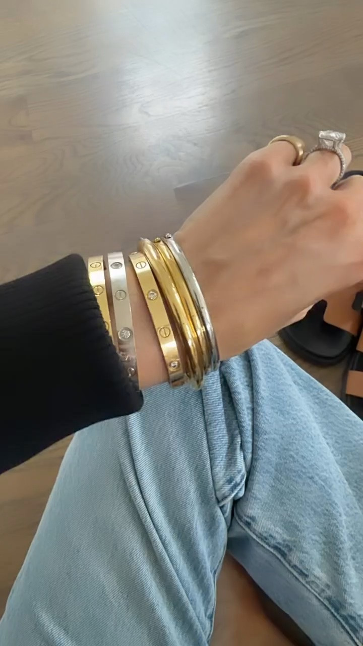 New bracelets! I loved mixed metals! 

Shopbop, Jewelry, Mixed metals, Bracelets, Emily Gemma

#LTKdayinmylife #LTKBeauty #LTKgrwm