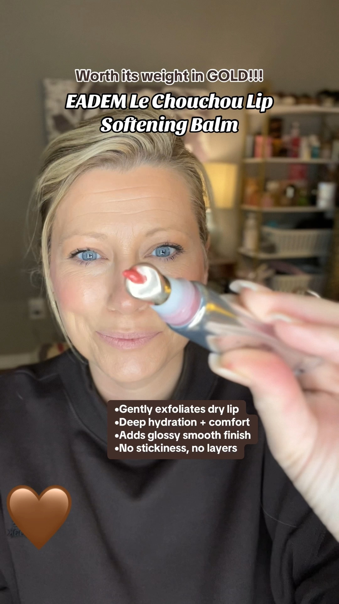 Eadem Le Chouchou Lip Softening Balm smooths dry lips, adds lightweight moisture, and gives a soft glossy finish with a natural tint. Easy everyday lip treatment that keeps lips looking hydrated and polished.

#LTKgrwm #LTKOver40 #LTKBeauty