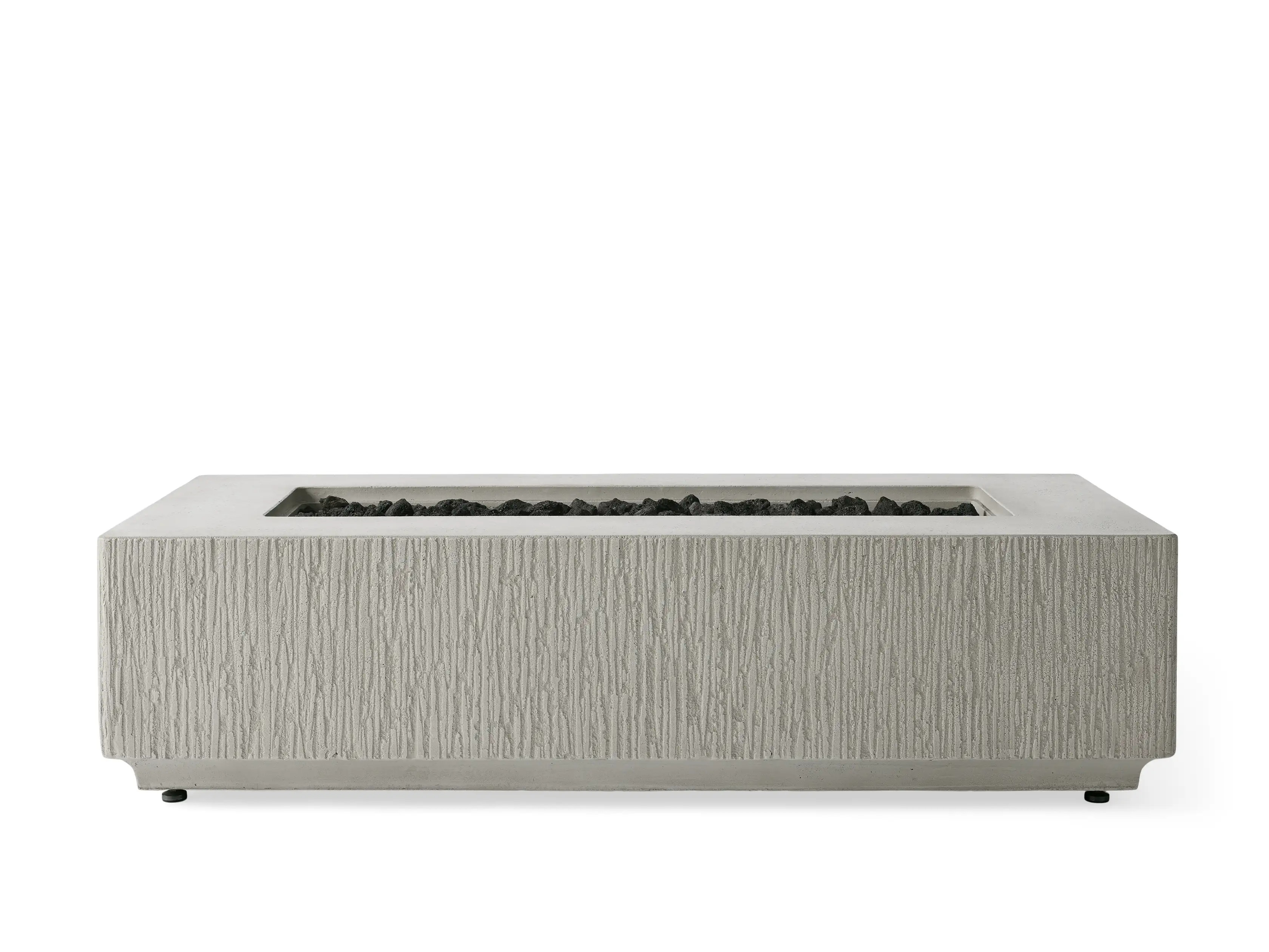 Wilmar Rectangular Natural Gas Fire Pit | Arhaus