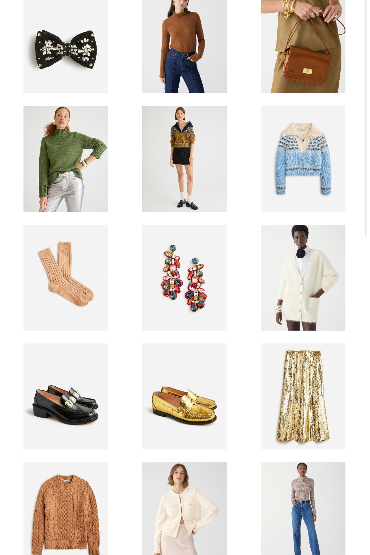 J. Crew current favorites! 

#LTKHolidaySale #LTKparties #LTKfindsunder100