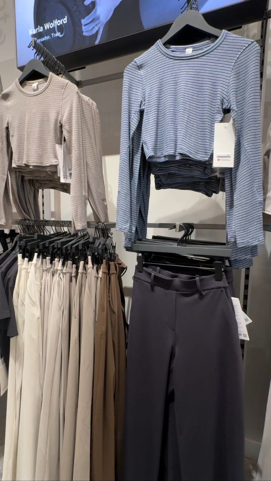 Striped long sleeve shirts 

#LTKWorkwear #LTKootd #LTKActive