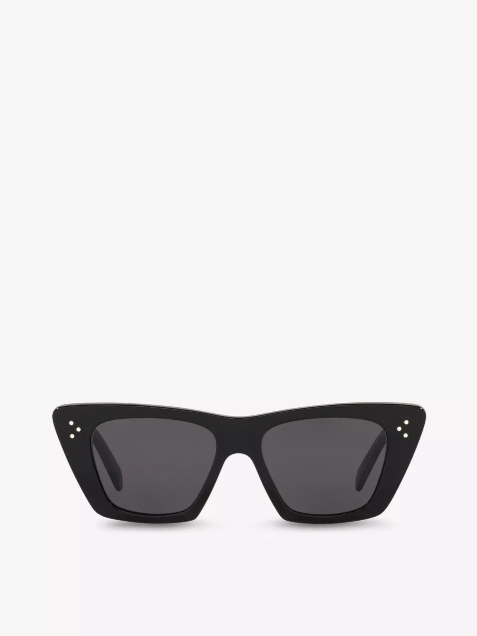 CL40187I acetate cat-eye sunglasses | Selfridges