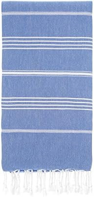 Cacala Pestemal Turkish Bath Towels 37x70%100 CottonTM Ocean Blue | Amazon (US)