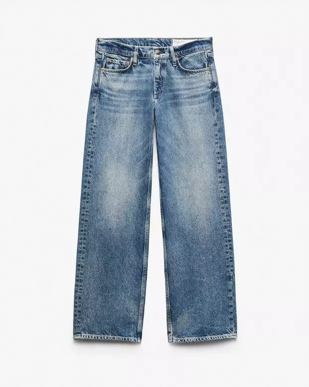 Saige Relaxed Straight Jeans | rag & bone