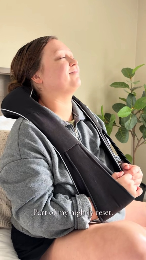 if your shoulders are constantly tight from mom life… you need this. It has helped me SO much. I linked it in my LTK for you guys 🤍

#LTKselfcare #LTKmomlife #LTKHome