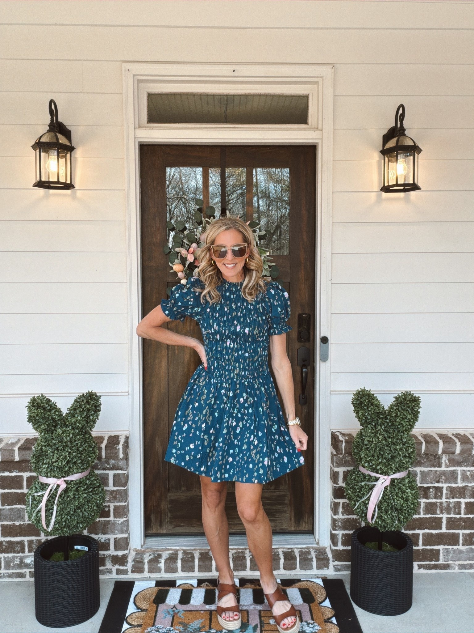The scoop dress I cannot get enough of… Under $30 smocked floral mini dress with pockets comes in three colors wearing a size extra small

#LTKmomlife #LTKSpringSale #LTKgrwm