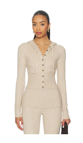 Paulina Button Up Hoodie | Revolve Clothing (Global)