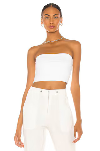 Susana Monaco Strapless Crop Top in Sugar from Revolve.com | Revolve Clothing (Global)