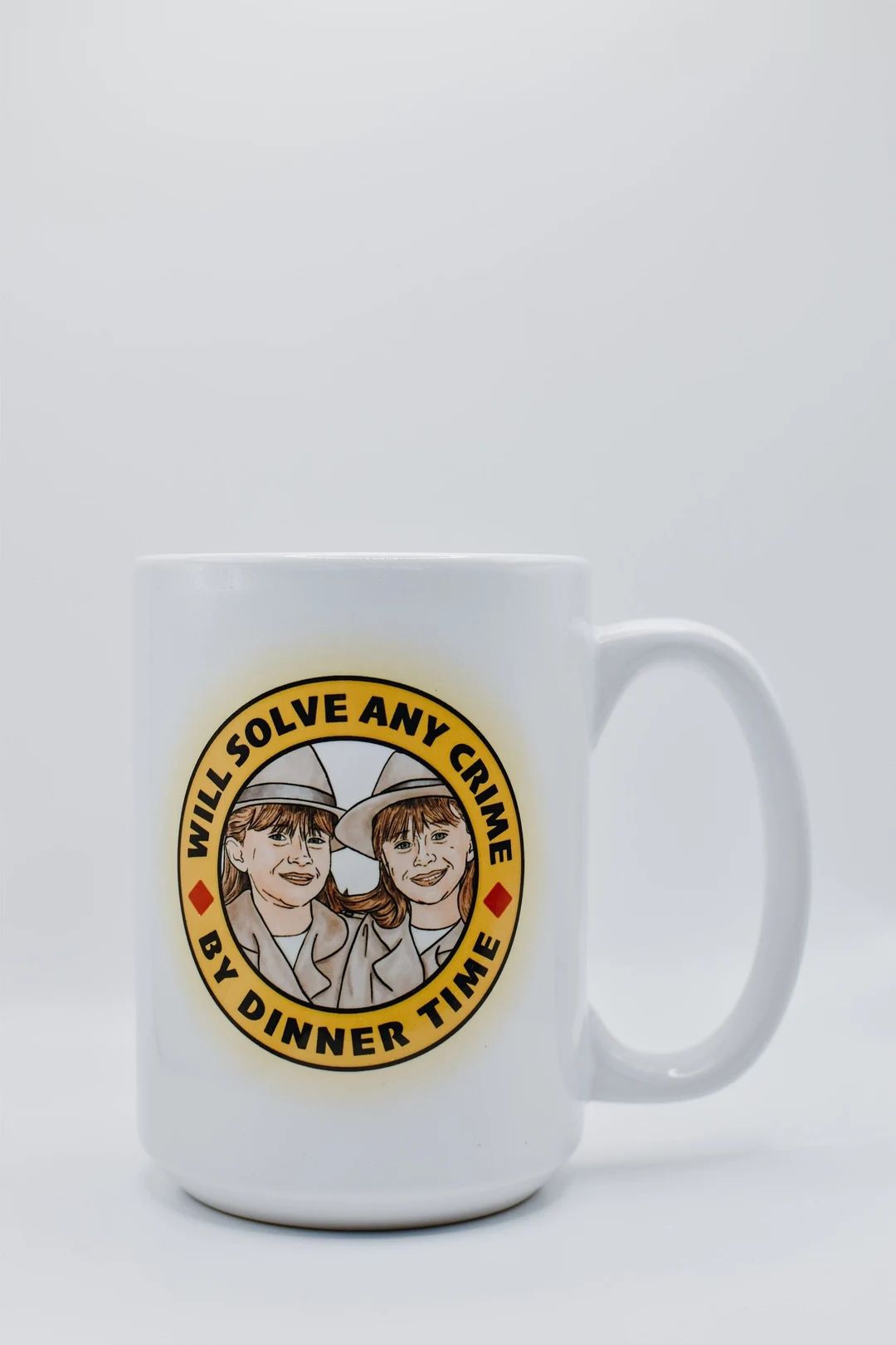 Mary-Kate and Ashley Detective Mug | Etsy (US)