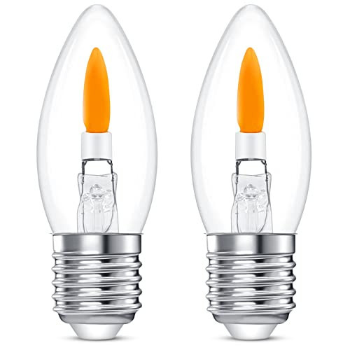 HEWA-Tech B11 Flame Bulbs 2-Pack - 2 Mode Flickering LED 1800K, E26 Non-Dimmable for Halloween/Christmas Porch & Home Decor | Amazon (US)