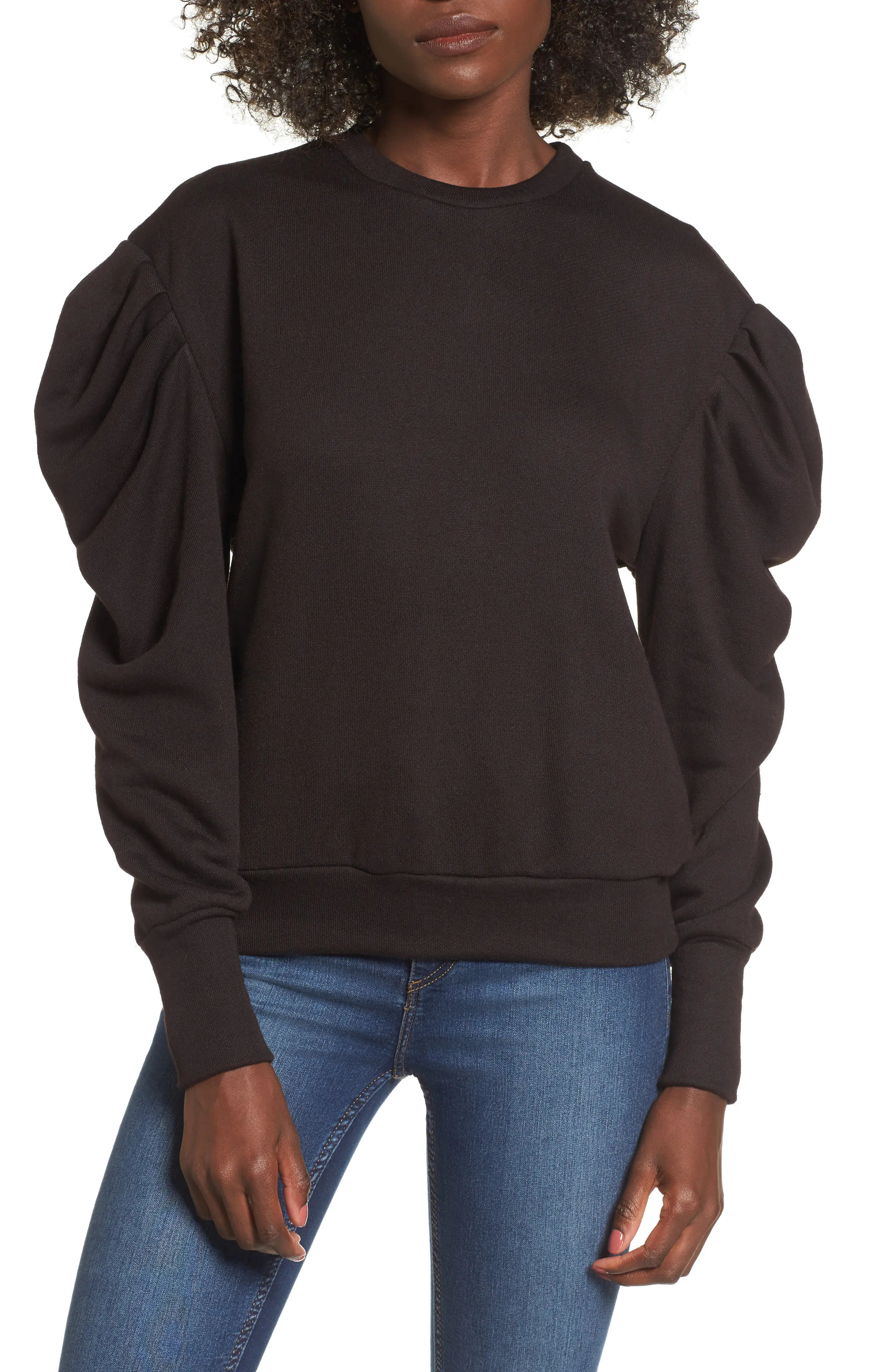 James Balloon Sleeve Sweatshirt | Nordstrom
