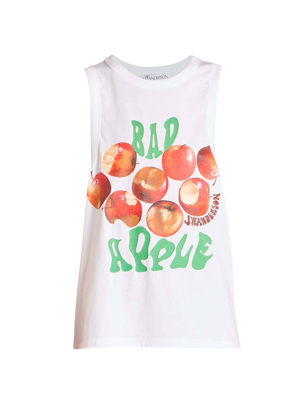 Women's Bad Apple Graphic Tank Top - White - Size XL - White - Size XL | Saks Fifth Avenue