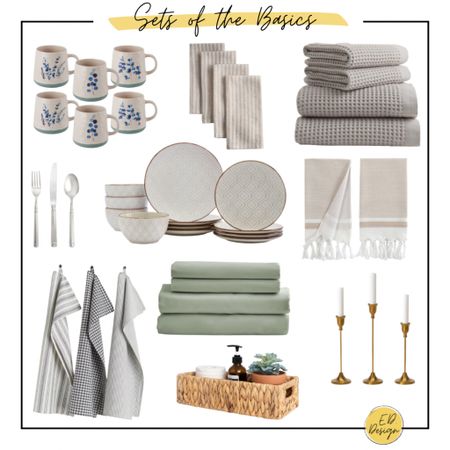 Sets of household basics for a curated home

#LTKhome