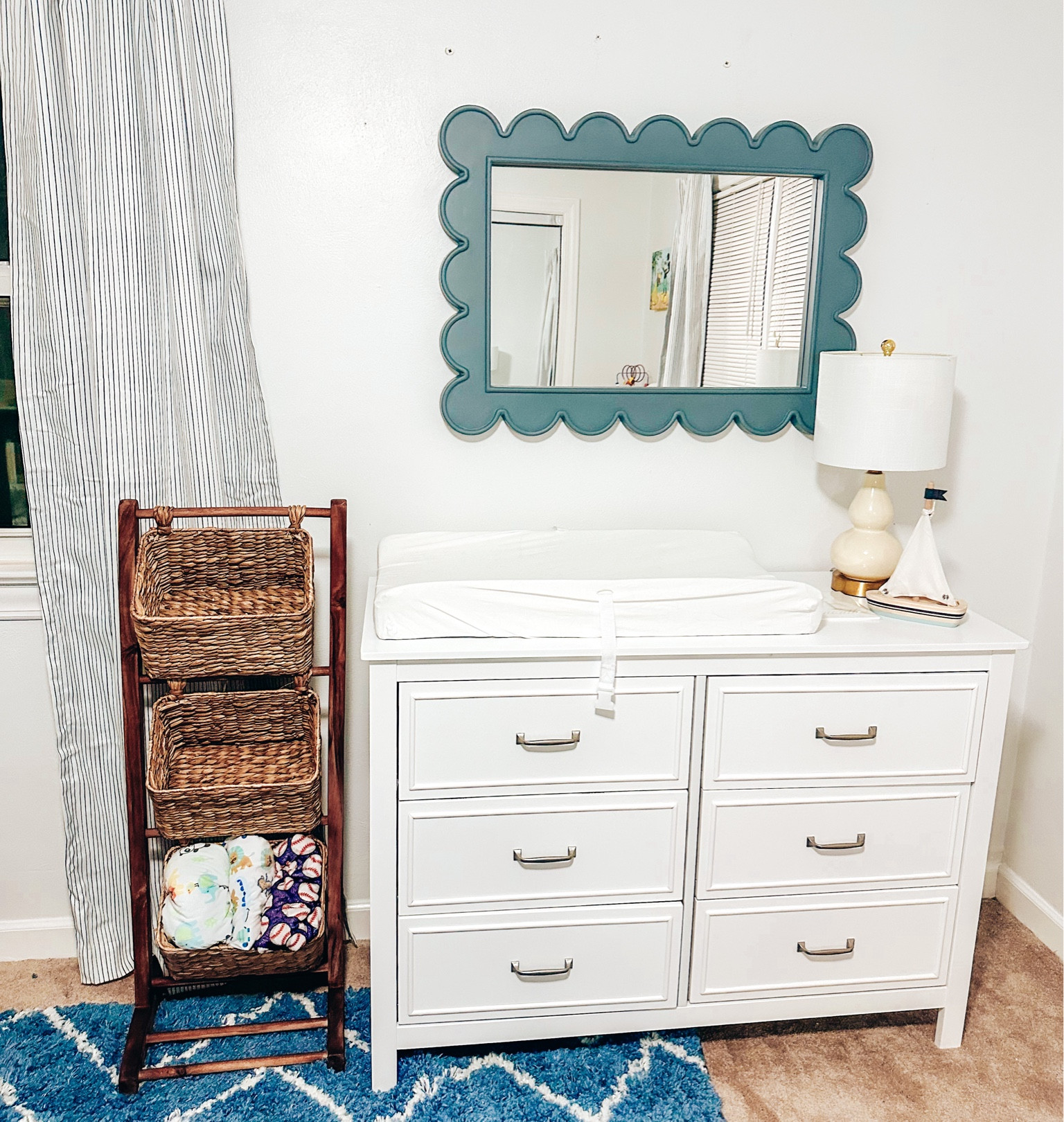 Baby nursery changing table dresser Ballard designs baby boy nautical nursery preppy home decor 

#LTKhome #LTKbaby #LTKfamily