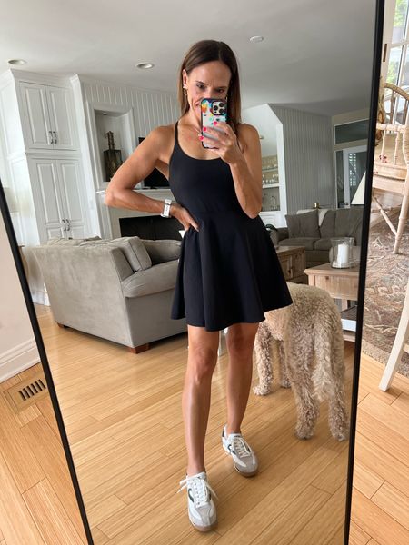 Kate let me borrow her @amazon tennis dress and it was perfection 👌🏻the quality of the material was spot on and it’s under $30! And my Tretorns are only $44 on Amazon!

#LTKshoecrush #LTKfitness #LTKunder50