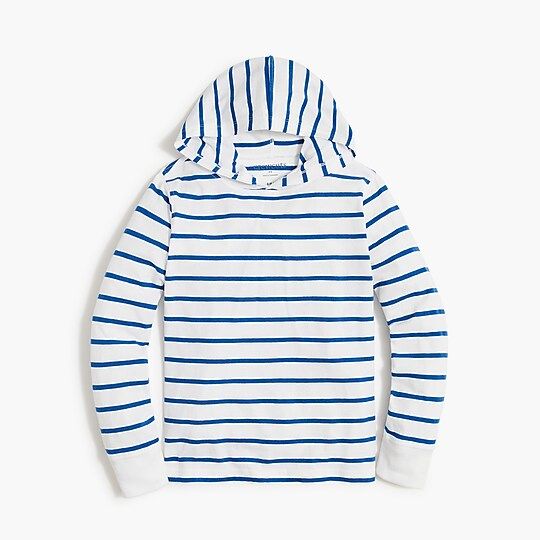 Factory: Boys' Long-sleeve Striped Hooded Tee For Boys | J.Crew Factory