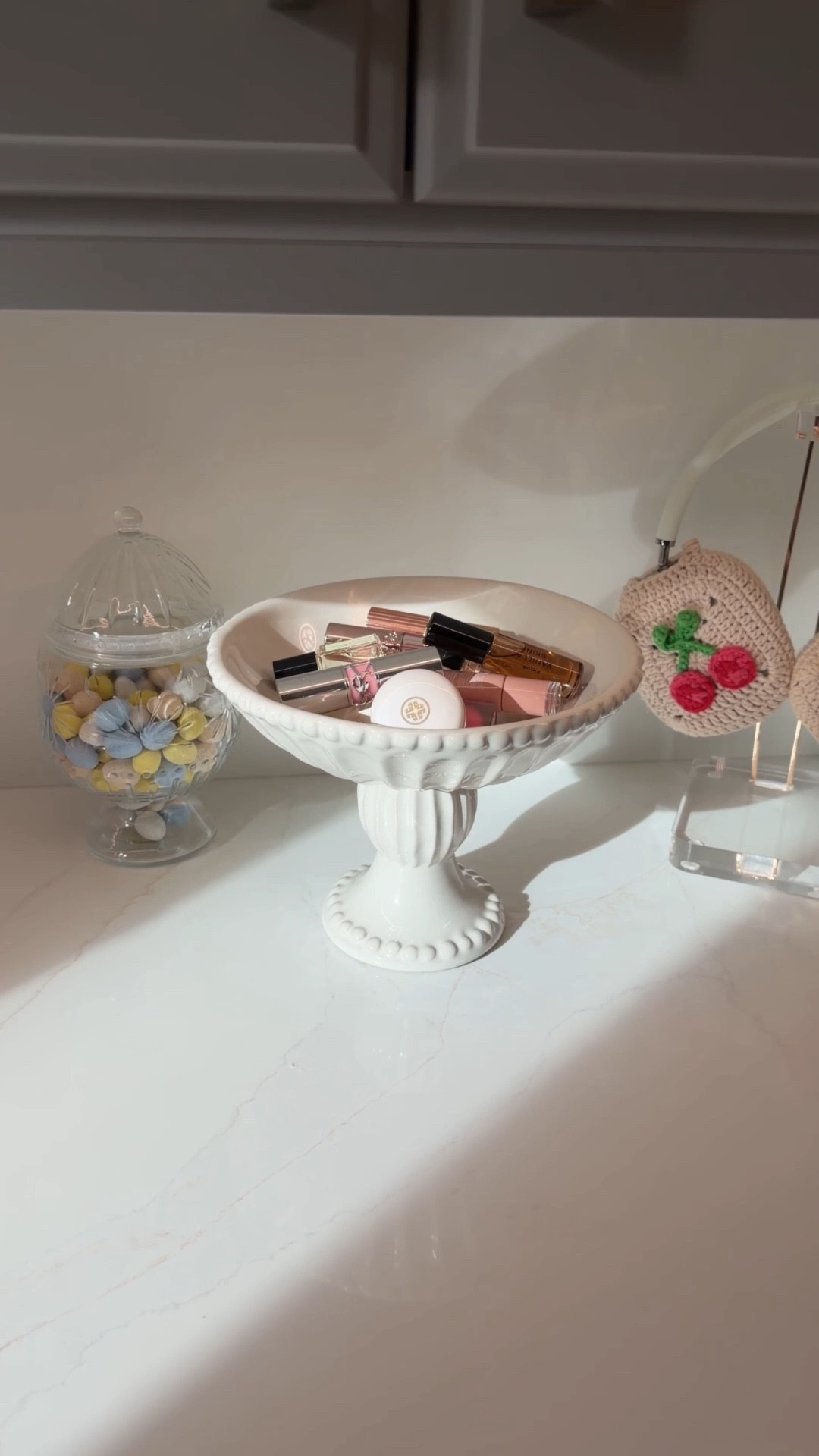 The perfect pedestal bowl for a lip gloss drop station in my closet. 💄 No more digging through drawers. No more “where’s my gloss?” 💋 
Unload the purse. Reload the purse. Pick the gloss. Repeat.  💃🏻👛


#LTKmomlife #LTKHome #LTKBeauty