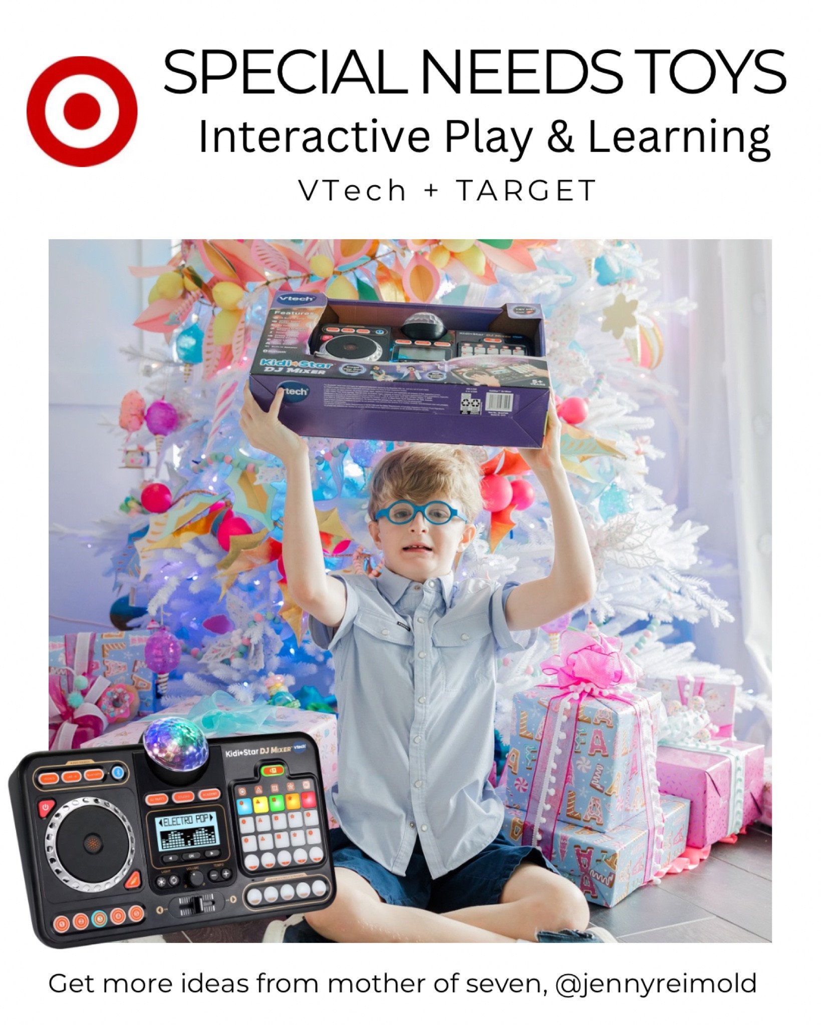 #Ad As a former special education teacher and aunt of a child with special needs, I know how valuable engaging toys can be. Target's selection of interactive VTech®  toys offers the perfect blend of fun and learning, designed to captivate and support children with special needs. 
@Target #TargetPartner #TargetFinds #Toys #Target @vtech #vtech 


#LTKGiftGuide #LTKKids #LTKFamily