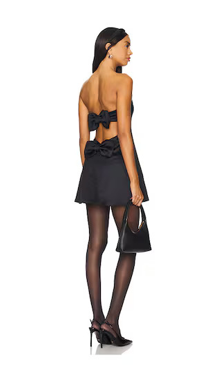 x Emily Gemma Kelsey Mini Dress in Black | Revolve Clothing (Global)