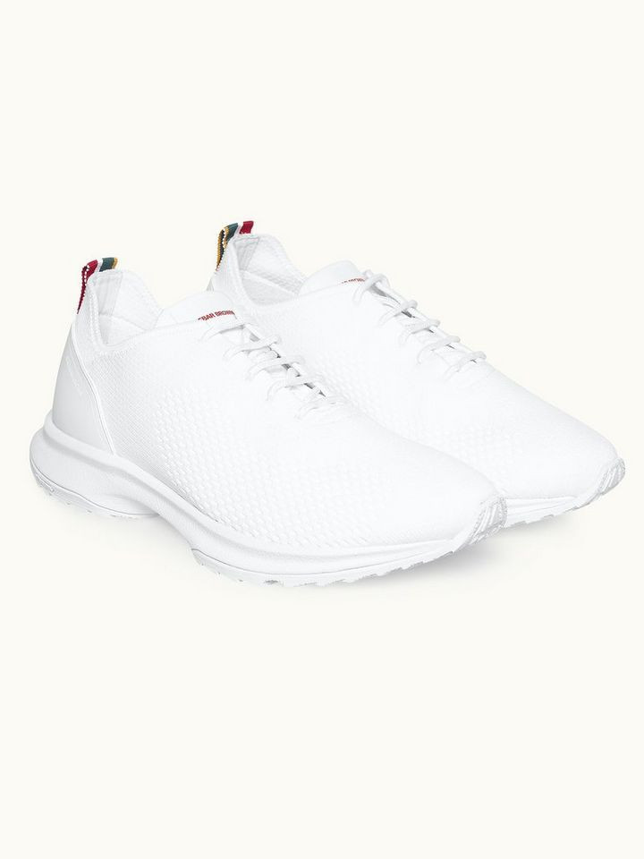 Orlebar Brown | White Ergonomic Knitted Trainers | Orlebar Brown