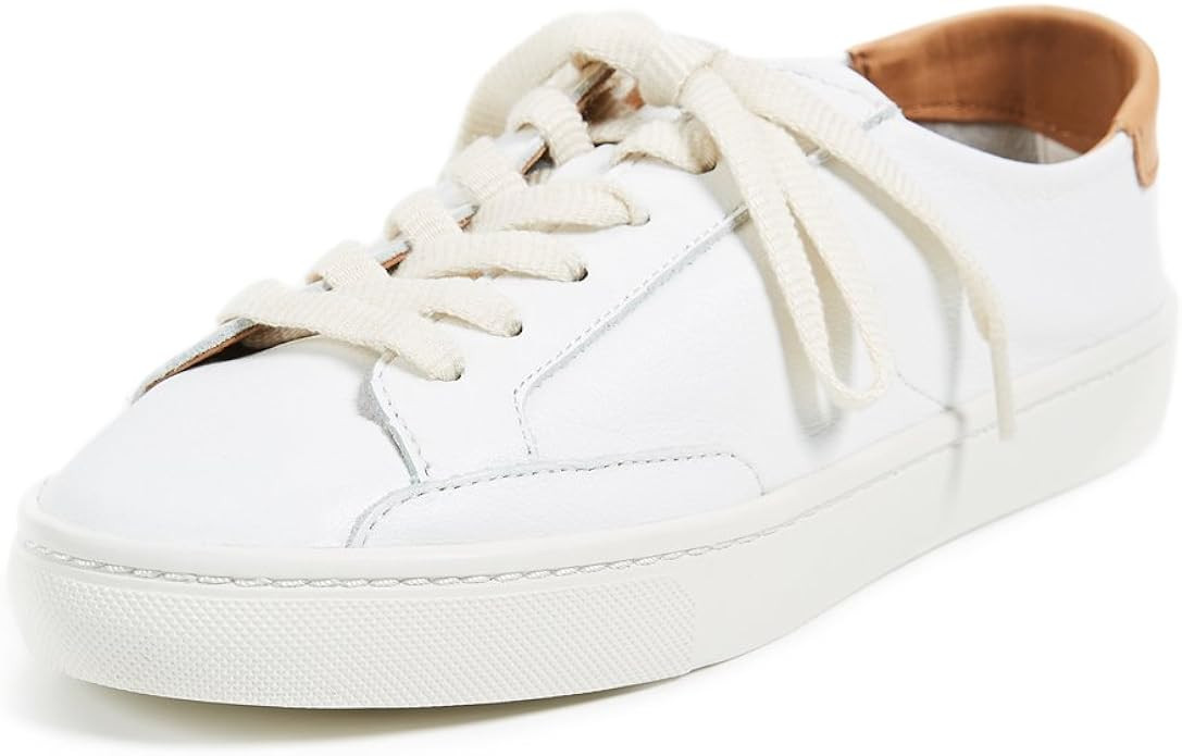 Soludos Women's Ibiza Classic Lace-up Leather Sneaker | Amazon (US)