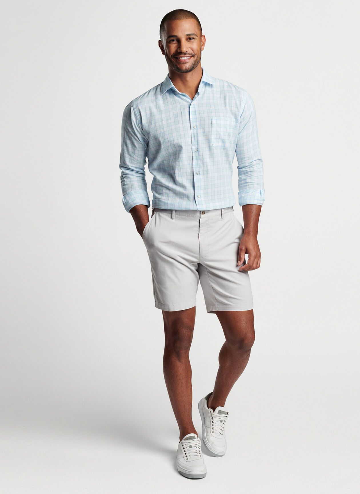 Block Island Cotton Sport Shirt | Peter Millar