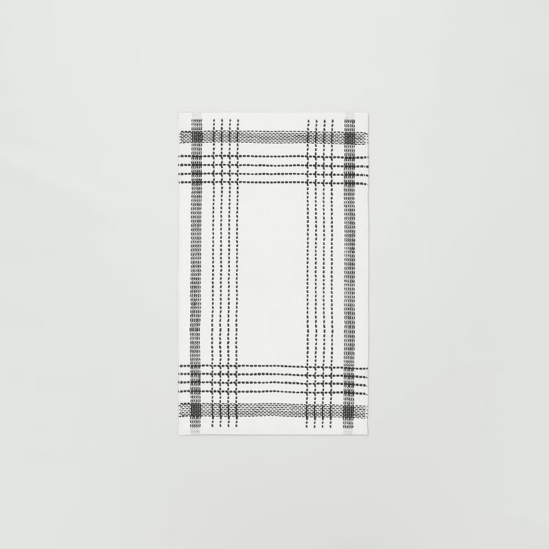 Indoor/Outdoor Mixed Border Stripe Hand Made Rug - Hearth & Hand™ with Magnolia | Target