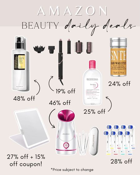 Some of my favorite daily deals on Amazon beauty right now.

#LTKbeauty #LTKsalealert