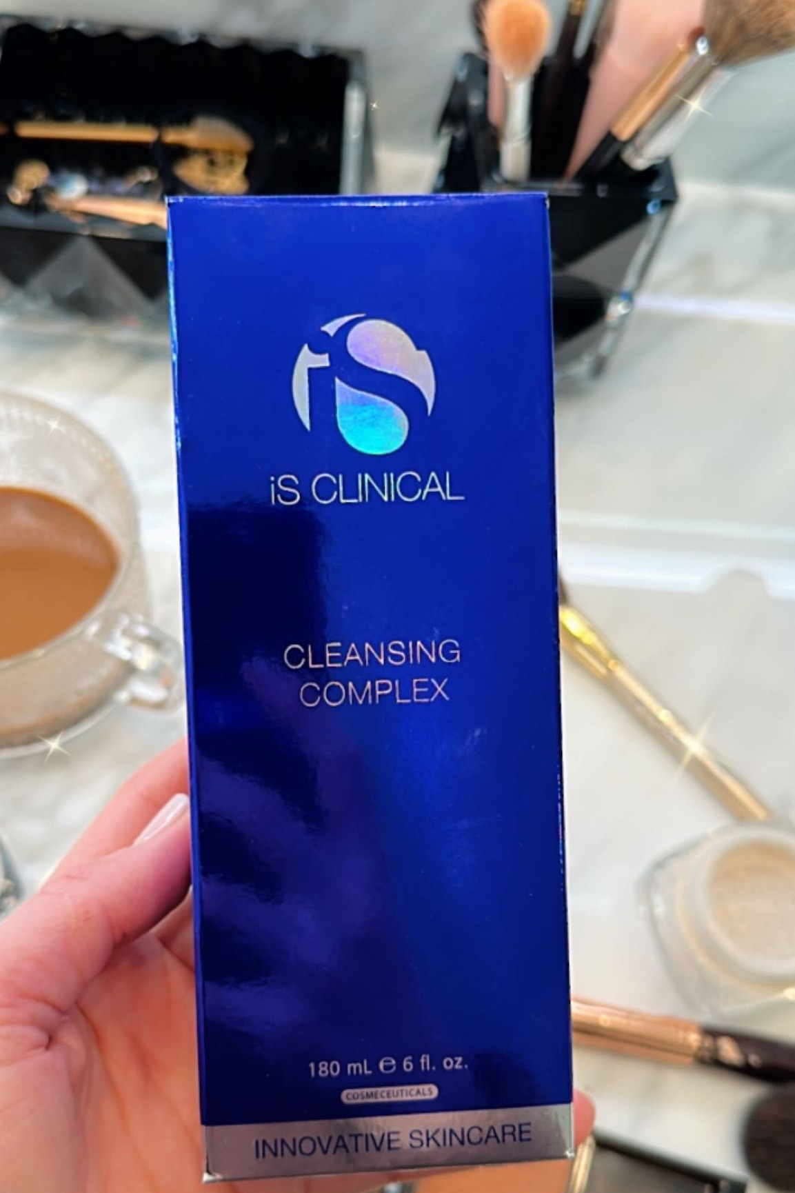 This product is a must to water-based face washes! 