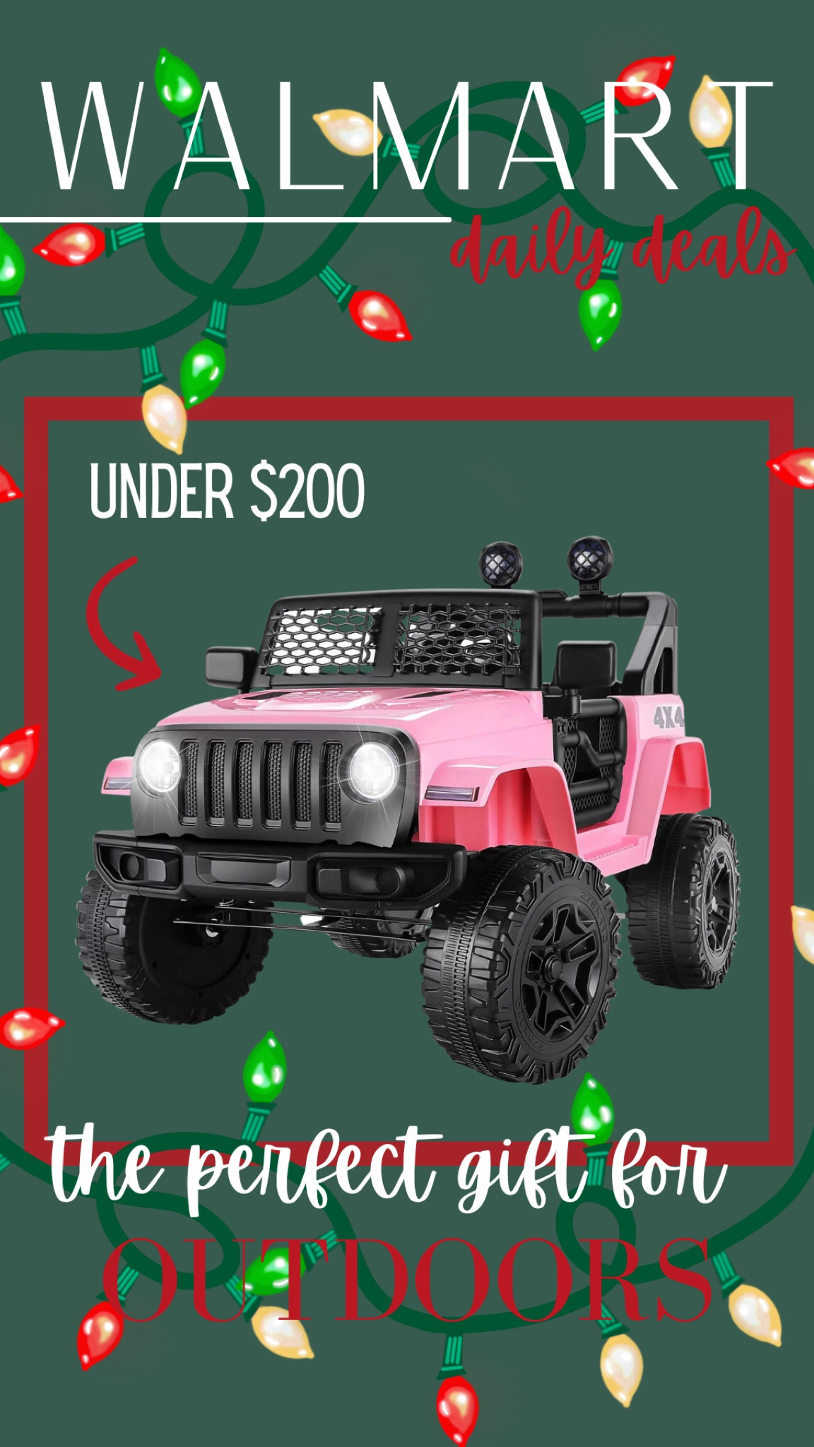 Walmart Daily Deals for the Kids | Perfect Santa gifts & Outdoor fun 

#LTKGiftGuide #LTKkids #LTKHolidaySale