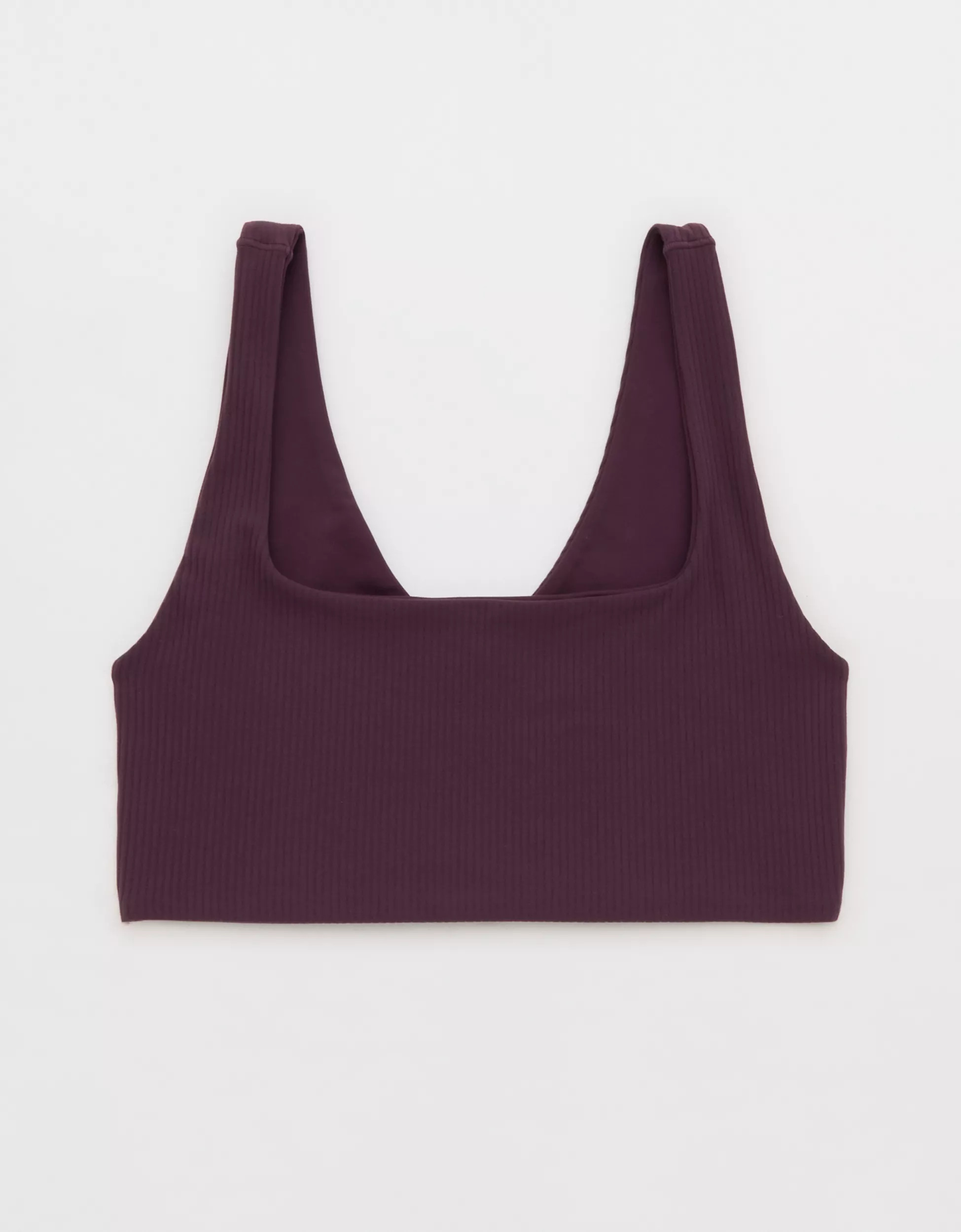 OFFLINE By Aerie Real Me XTRA Rib Switch Up V-Neck Sports Bra | American Eagle Outfitters (US & CA)