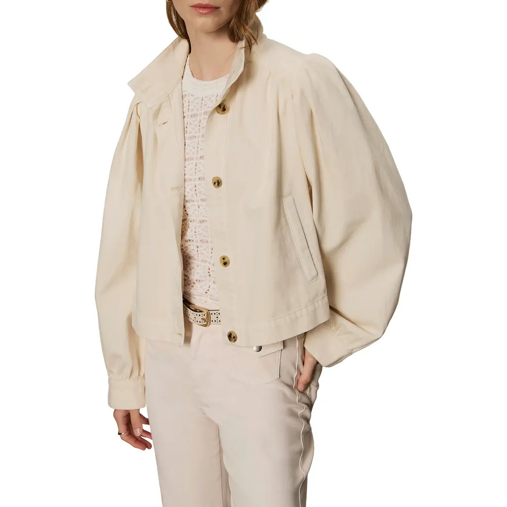 Sanctuary Cotton Twill Jacket in Collagen White at Nordstrom Rack, Size Small | Nordstrom Rack