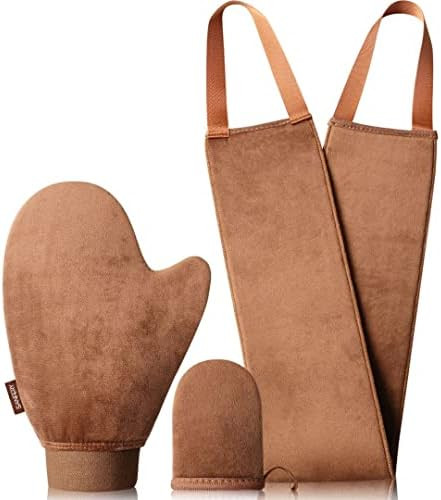 Sanfery Self Tanner Mitt - Self Tanning Mitt Applicator with\u3010US Patent\u3011Tanning Glove fo... | Amazon (US)