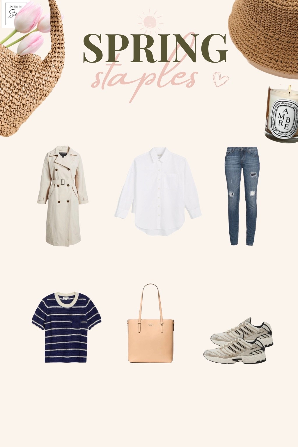 Your spring wardrobe is solved 🌸

These 6 staples are the reason some outfits just work every time. Mix, match, repeat and suddenly getting dressed feels easy again.

Think: effortless layers, clean basics, and pieces you’ll actually wear on rotation (not just once).

If your closet feels “meh,” start here.

#LTKootd #LTKSeasonal #LTKSaleAlert