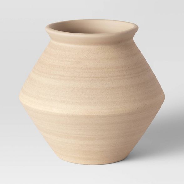 Medium Sandy Modern Vase - Threshold™ | Target
