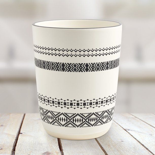 Better Homes & Garden Boho Chic Wastebasket | Walmart (US)