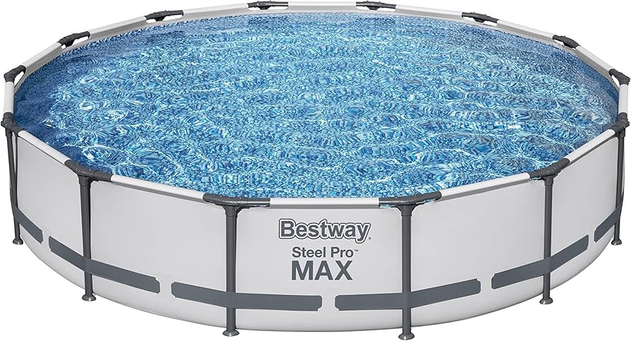 Bestway Steel Pro MAX 14' x 33" Round Above Ground Pool Set | Includes 530gal Filter Pump | Amazon (US)