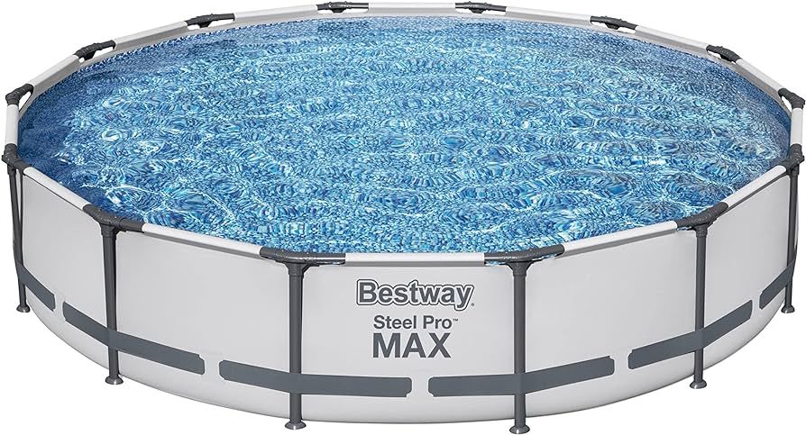 Bestway Steel Pro MAX 14' x 33" Round Above Ground Pool Set | Includes 530gal Filter Pump | Amazon (US)