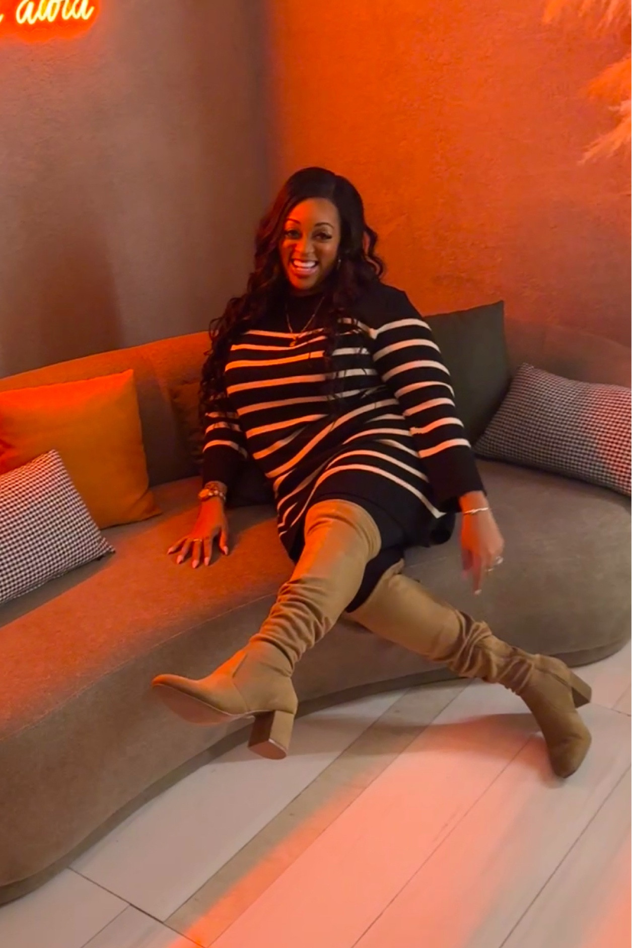 These boots were so cute and comfortable and paired perfectly with this sweater dress 

#LTKPlusSize #LTKBeauty #LTKShoeCrush