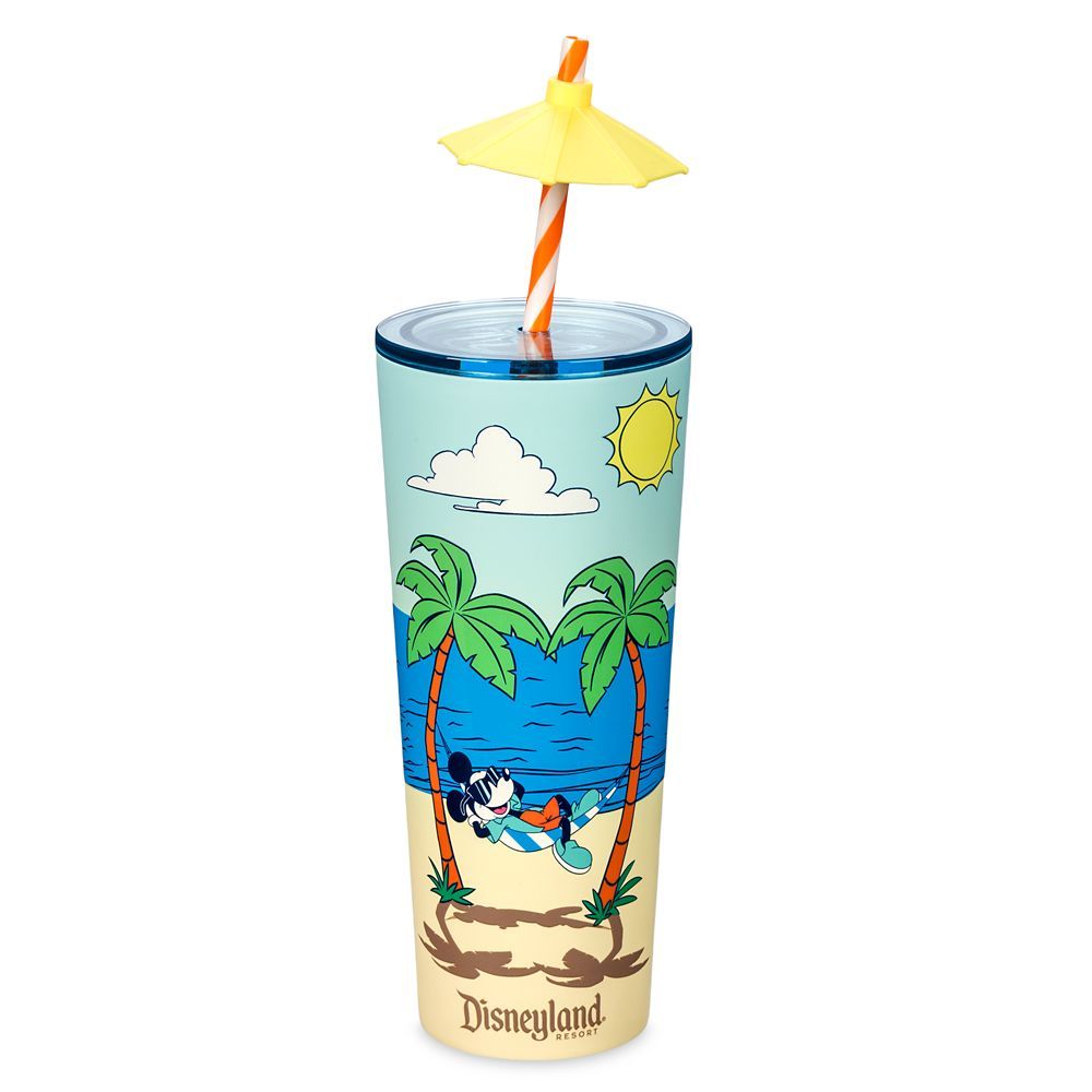 Mickey Mouse Summer Starbucks® Stainless Steel Tumbler with Straw – Disneyland | Disney Store