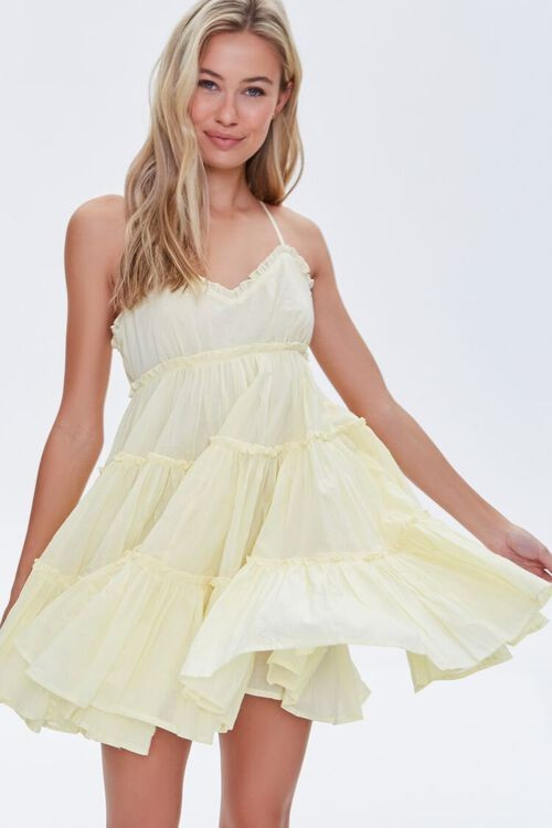 Tiered Fit & Flare Mini Dress | Forever 21 (US)