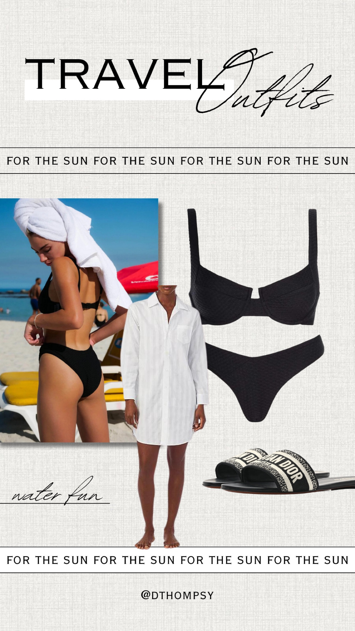 Travel outfit inspo

swimsuit. swim. pool. beach. sandal. bikini. swim. water. summer. vetchy. 

#LTKtravel #LTKswim #LTKSeasonal